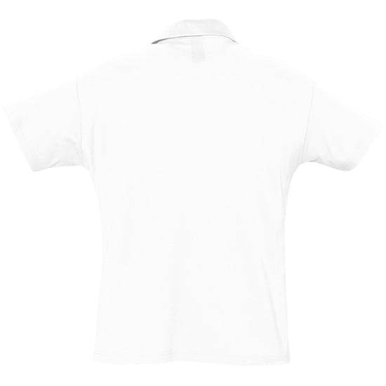 SOLS Heren Zomer II Pique Poloshirt met korte mouwen (Wit) - Image 2
