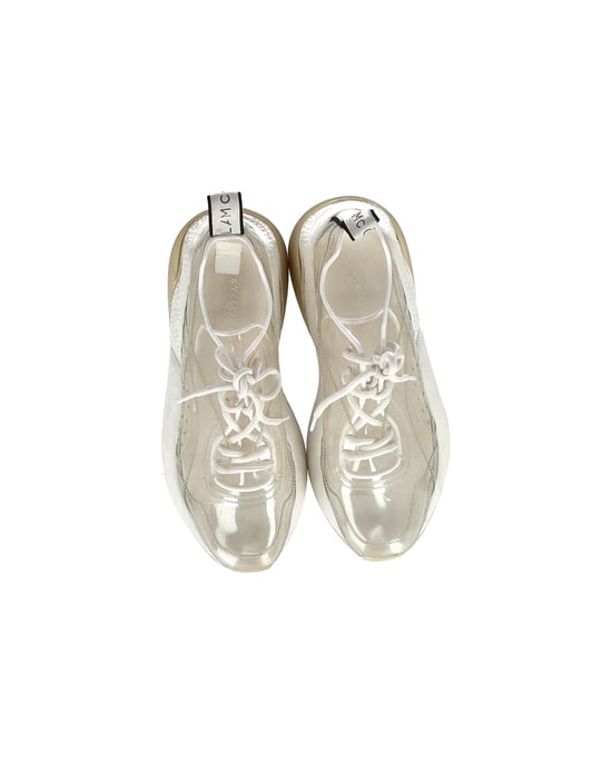 Stella McCartney Eclypse Transparante Chunky Sneakers in Witte PVC - Image 3