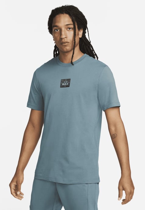 Nike Sportswear Air Max Mens T-Shirt in Storm Blue - Image 1