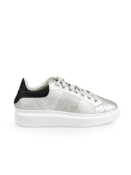 Baldinini Sneaker Woman's Silver - Image 1