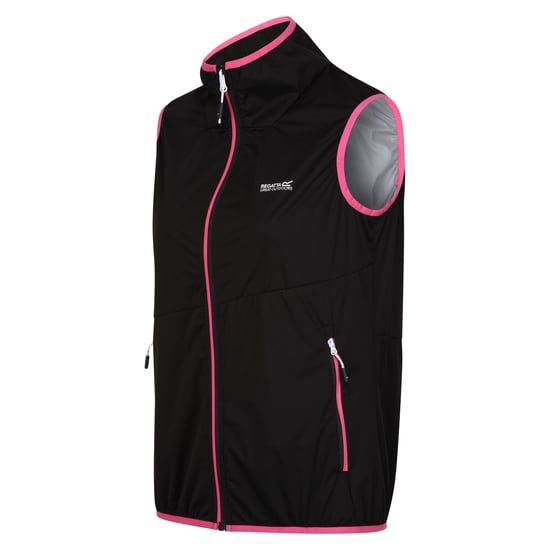 Regatta Womens/Ladies Body Warmer (Black/Flamingo Pink)