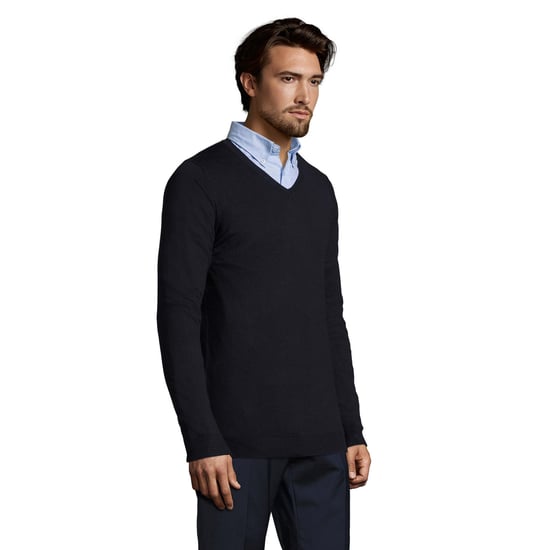 SOLS Mens Glory Sweater Top (French Navy) - Image 3