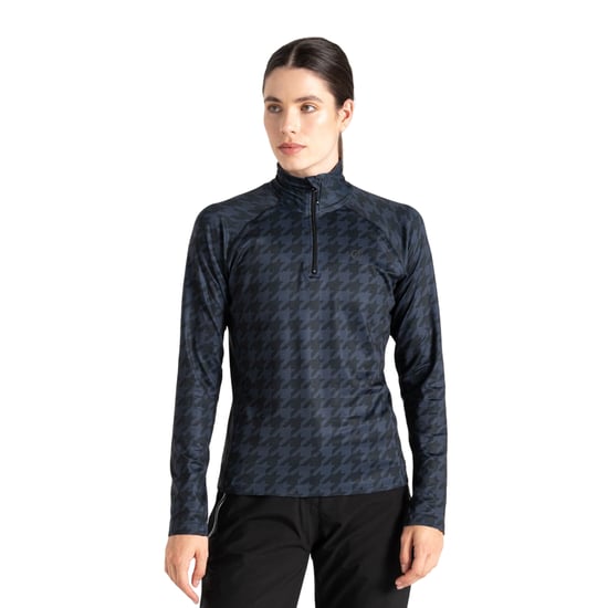 Dare 2B Dames/Dames Divulge Dogtooth Core Stretch Midlayer (Zwart) - Image 4