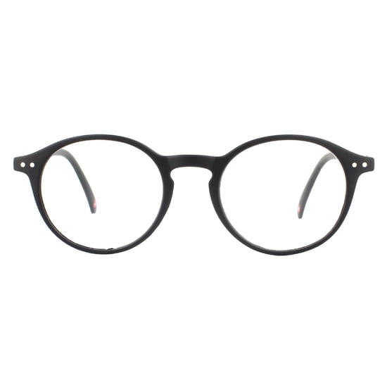 Montana Round Matte Black Unisex Women Glasses Frames - Image 1