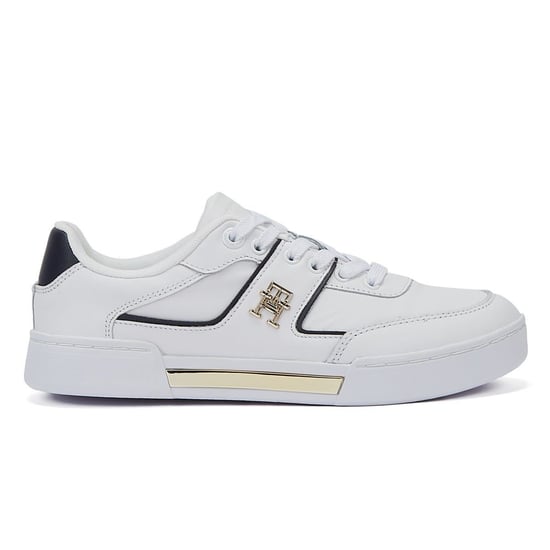 Shop Voor Tommy Hilfiger Court Prep Dames Wit/Rwb Sneakers - Image 4