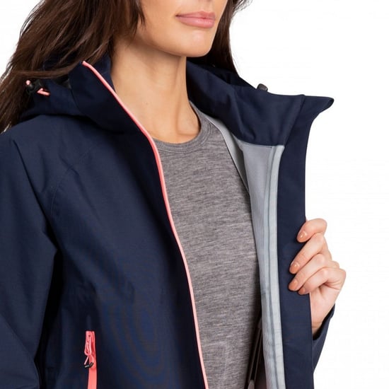 Womens/Ladies Tammin DLX Ski Jacket (Navy) - Image 5