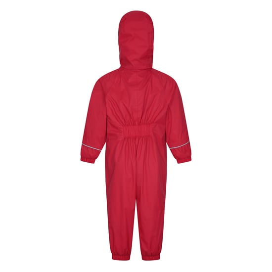 Mountain Warehouse Childrens/Kids Spright Waterproof Rain Suit (Red) - Image 2