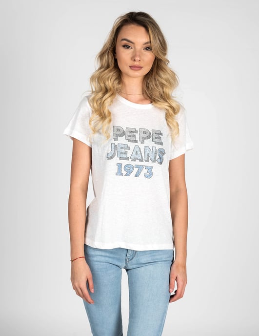 Pepe Jeans T-Shirt Bibiana Woman's White