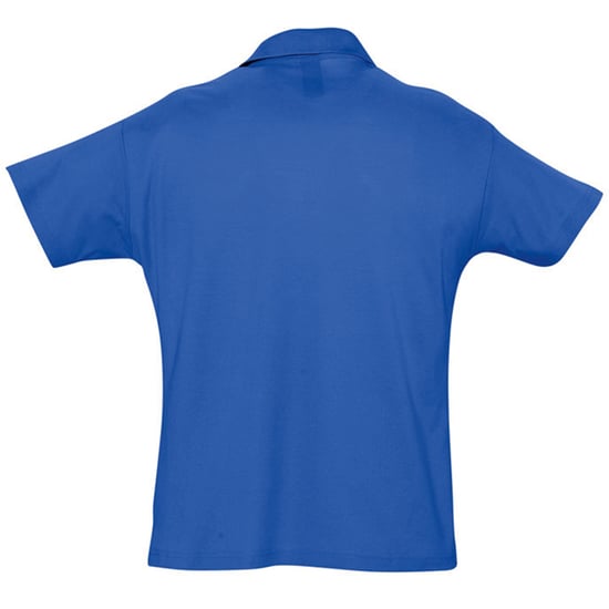 SOLS Heren Zomer II Pique Poloshirt met korte mouwen (Koningsblauw) - Image 2