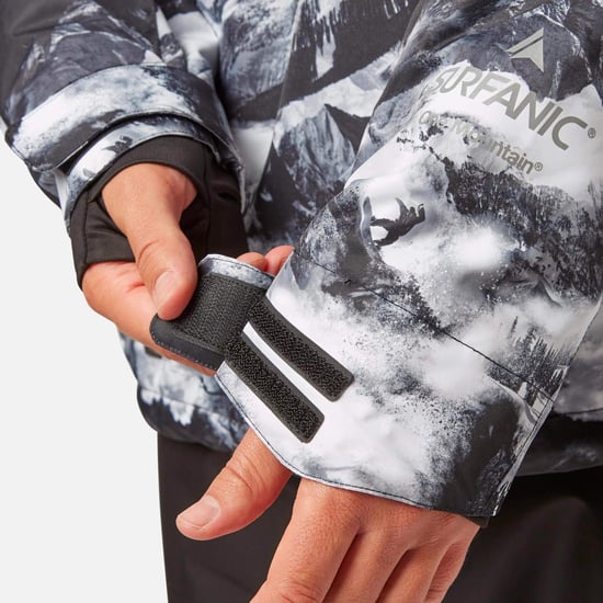 Zero Hypadri Ski Jacket White Out Print
