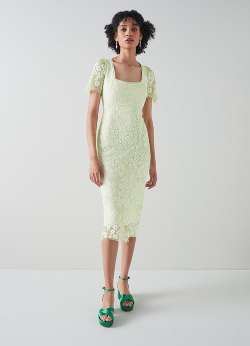 LK Bennett Posy Dresses, Pistachio