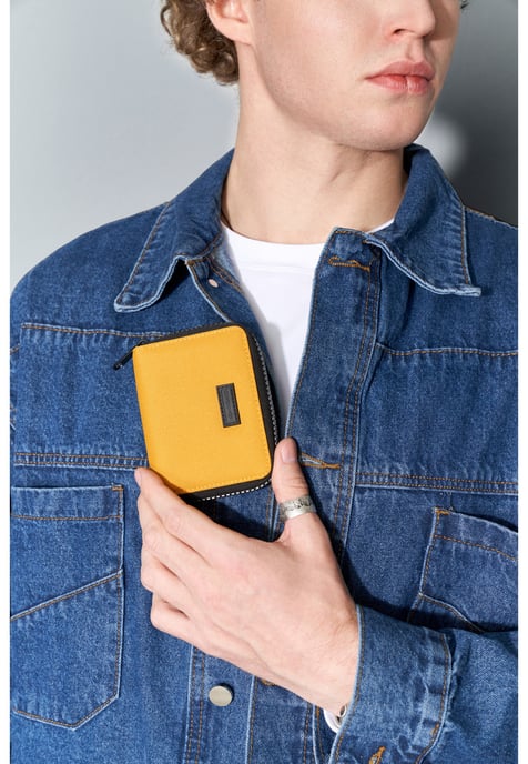 Selus Chunky Zip Round Wallet
