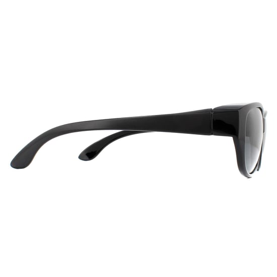 Polaroid Suncovers Wrap Mens Black Grey Polarized Sunglasses