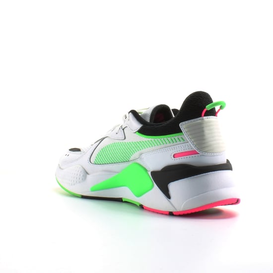 Puma RS-X Tracks MTV White Textile Mens Lace Up Trainers 371841 01