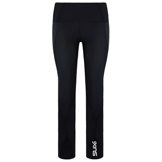 Skins Series-3 Stretch Black Women Long Tights Skyscraper Leggings ST40301089001