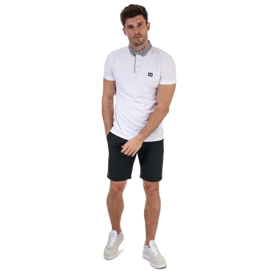 Men's Weekend Offender Dillenger Cotton Twill Chino Shorts in Navy