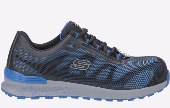 Skechers Bulklin Lace Up Safety MEMORY FOAM Mens