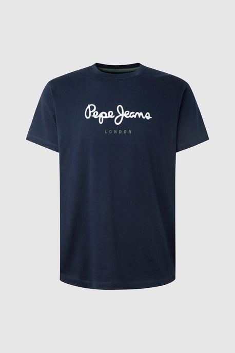 Eggo-logotyp T-shirt Marinblå - Image 4