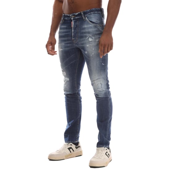 Men's DSquared2 Cool Guy Skinny-Fit Jeans in Blue - Image 1