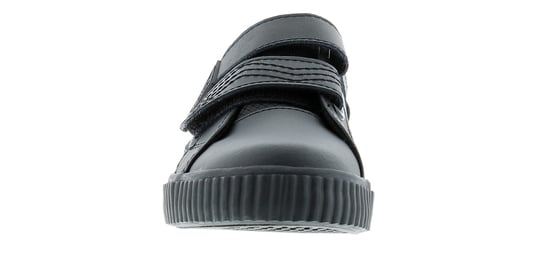 Kickers Boys School Shoes Tovni Twin Flex Leather  black - Image 3