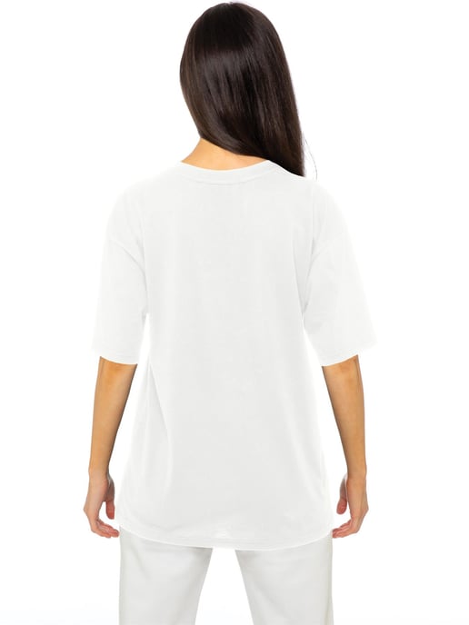 Enzo Ladies Print Oversized T-Shirt - Image 3
