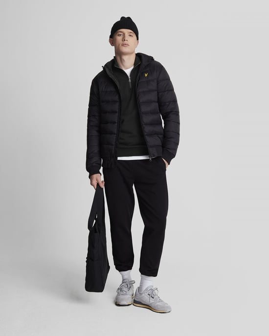 Lyle & Scott Heren Geborduurd Half Rits Sweatshirt - Image 3