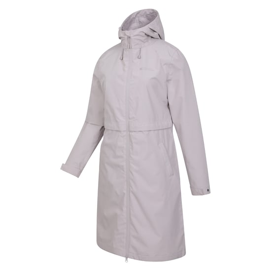 Mountain Warehouse Dames/Dames Hilltop Extra Lang Waterdicht Jasje (Licht Beige) - Image 3