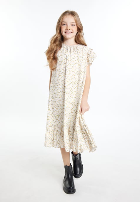 Dreimaster Dress mustard - Image 5