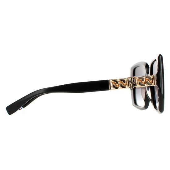 Tommy Hilfiger Square Womens Black Dark Grey Gradient TH 1894/S