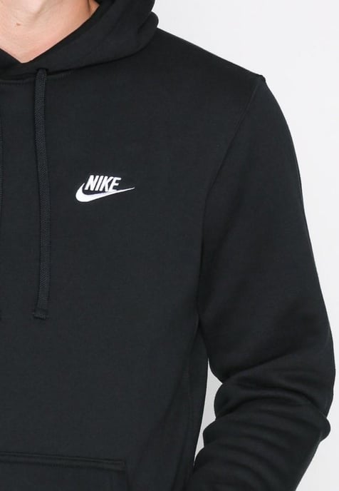 Nike Sportswear Club Fleece trainingspak met capuchon voor heren in zwart - Image 3