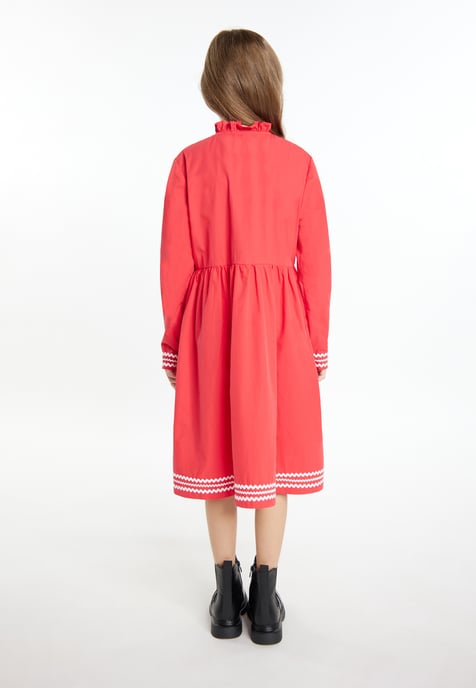 Dreimaster Dress red - Image 4