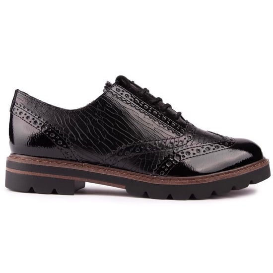 Marco Tozzi Patent Trim Shoes