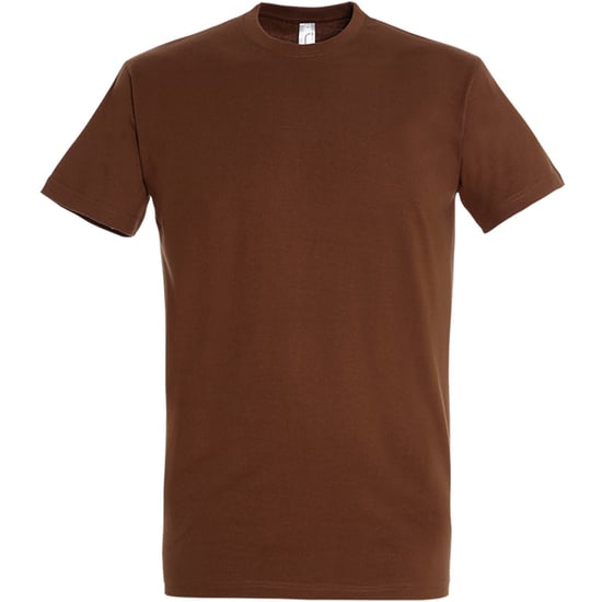 SOLS Heren Keizerlijke Zwaargewicht T-Shirt met korte mouwen (Aarde) - Image 1