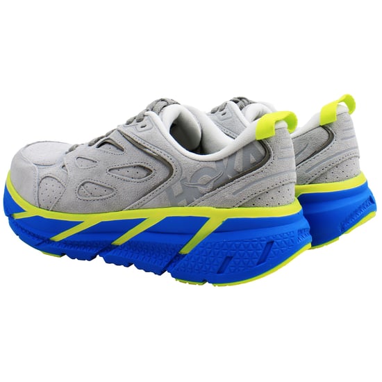 Hoka One Clifton L Unisex Grey Trainers - Image 3