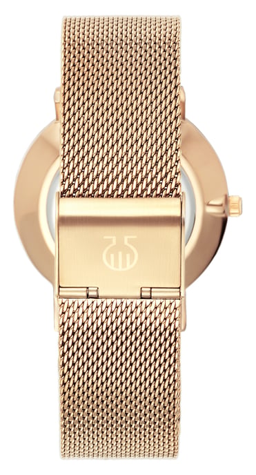 Orphelia Fashion Flash Dames Roze Gouden Horloge OF714826 - Image 3