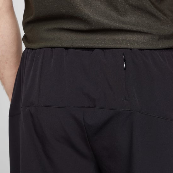 North Ridge Men's 7" Run Shorts with Adjustable Waistband and Internal Mesh Brief
