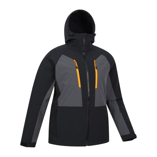 Mountain Warehouse Heren Axis Extreme Softshell Ski-jas (Zwart) - Image 3