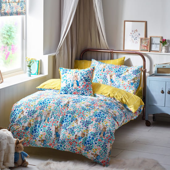 Peter Rabbit TM Florelli Floral Reversible Duvet Cover Set - Image 1