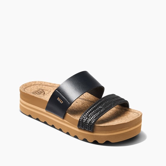 Reef Cushion Vista Hi Sandal Black Braid