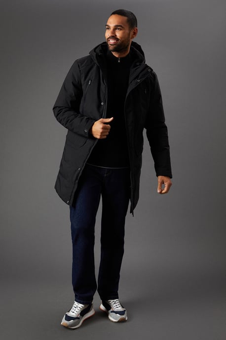 Quilted Long Coat