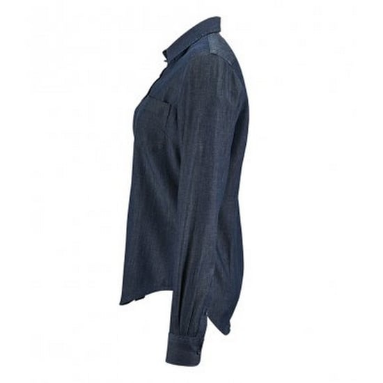 SOLS Womens/Ladies Barry Long Sleeve Denim Shirt (Denim Brut)