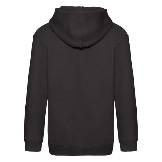 Fruit of the Loom Sweatshirt met capuchon voor kinderen/Kinderen (Zwart) - Image 2