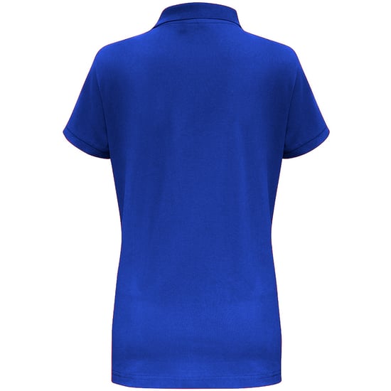 Asquith & Fox Womens/Ladies Short Sleeve Contrast Polo Shirt (Royal/ White)