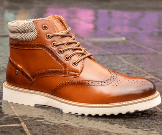 Deakins Men's Leather Lace-Up Boots