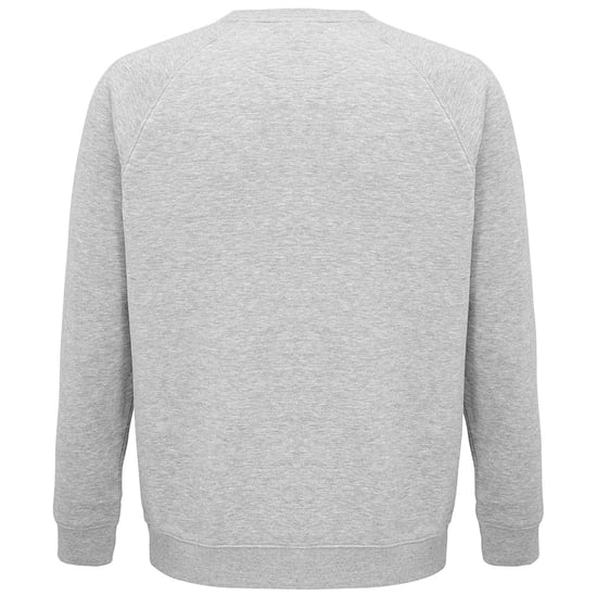 SOLS Unisex Adult Space Organic Raglan Sweatshirt (Grijze Mergel) - Image 2