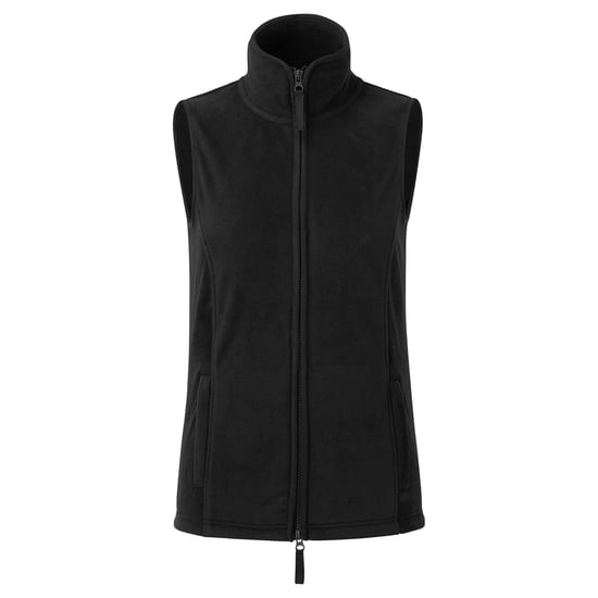 Premier Womens/Ladies Artisan Fleece Gilet (Black) - Image 1