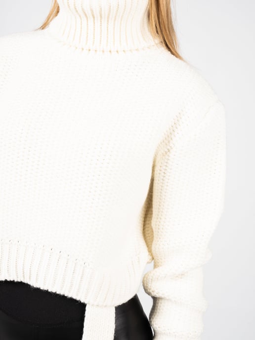 La haine Inside US Pullover LW614 Woman's White - Image 5