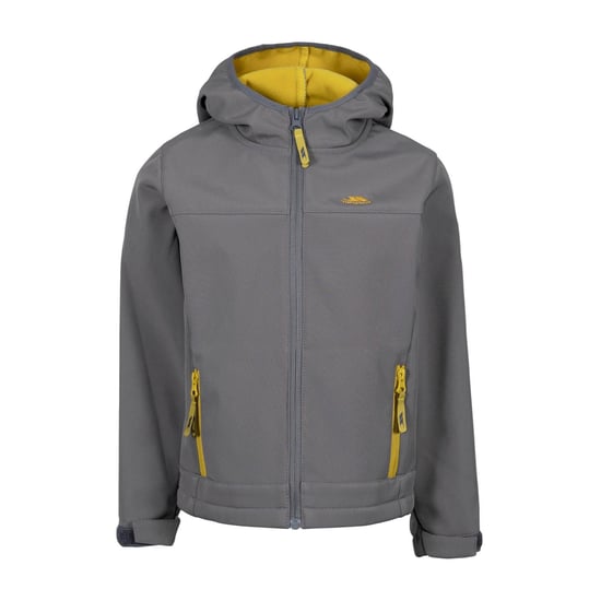 Trespass Kinder/Kids Faster Soft Shell Jas (Stormgrijs/Zwavel) - Image 1