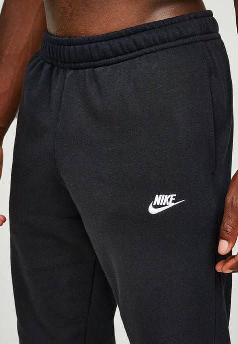 Nike Mens Sportswear Club Fleece Tracksuit in Black - Image 6