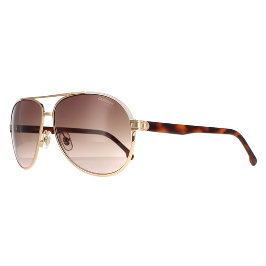 Carrera Aviator Unisex Gold Ivory Havana Brown Gradient 1051/S